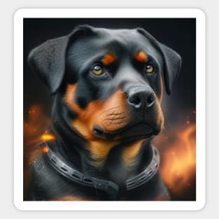 Rottweiler Ai Sticker